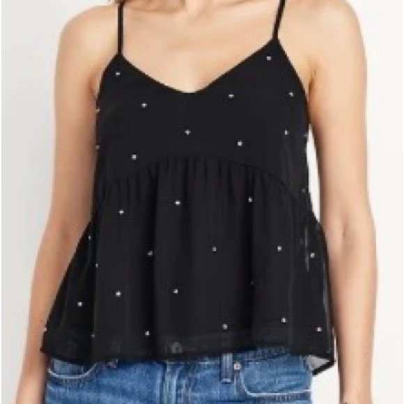 Old Navy Tops - Old Navy Mint Green w/Rhinestones Women's Top NWT